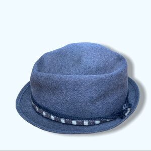 Scottie Topper Men’s Porkpie Suede Leather Hat 9